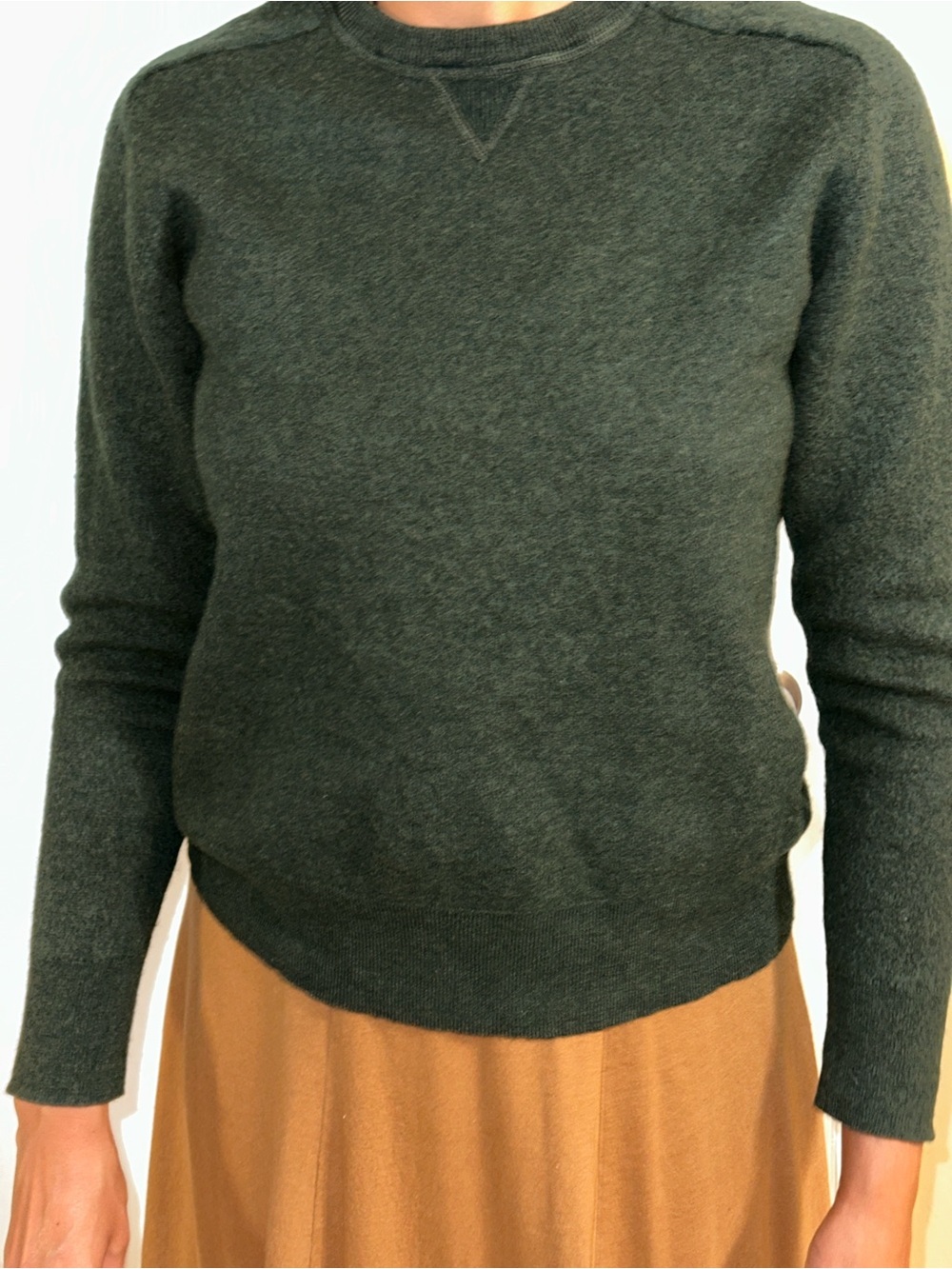 ⁠Kirkland Signature Dark Green Crewneck Sweater Size XL⁠ Boys